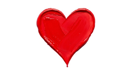 Red Heart Painting Valentine s Day Love Passion Romance Anniversary Birthday Gift Relationship on transparent background