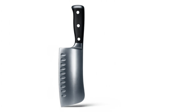 Stainless steel cleaver knife for kitchen cooking - Powered by Adobe