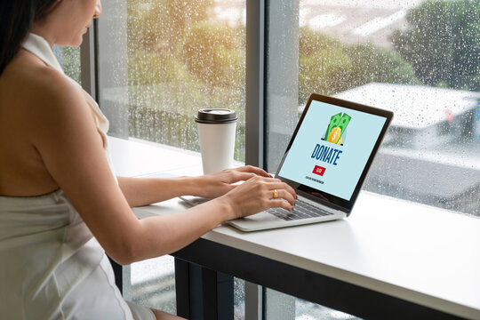 Online donation platform offer modish money sending system for people to transfer on the internet