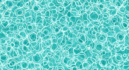 Azure water surface with sun reflections creates soothing and refreshing summer vibe