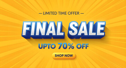 Final Sale Alert – Up to 70% Off! Limited Time Offer