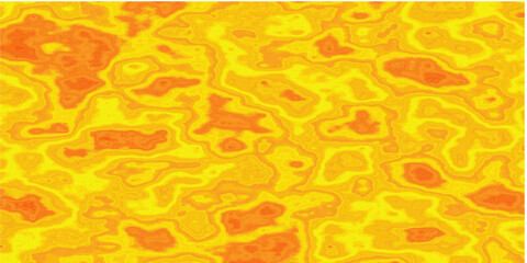 Vibrant Yellow Orange Abstract Texture Background, Hot Lava Flow Pattern, Heat Map Style Geometric Surface, Bright Warm Gradient Fluid Design for Poster, Wallpaper, Energy Concept, or Digital Art