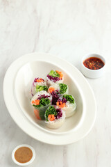  Slice Fresh Vietnam Spring Roll