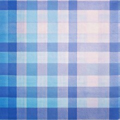 pastel plaid pattern background in lavender and baby blue, soft fabric texture, watercolor