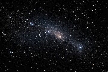 Vast star field with dense cluster of stars and bright celestial objects scattered across deep space creating a sense of cosmic wonder