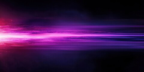 Bright horizontal streak of neon pink and purple light against a dark background creating a glowing vibrant gradient effect