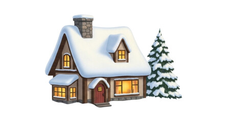 Winter cozy cottage 