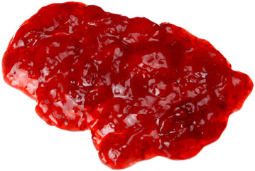 Jam ingredients, a bottle of jam, delicious food，PNG