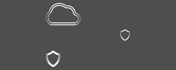 Liquid Glass Cloud and Trophy Icon Set for Modern UI and Digital Design