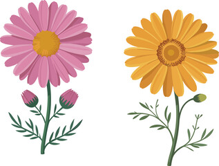 Abstract geometric design with bold color accents and typographic elements