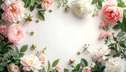Floral Arrangement With Peonies