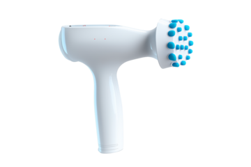 Buy electric scalp massager for hair growth and relaxation online today on transparent background