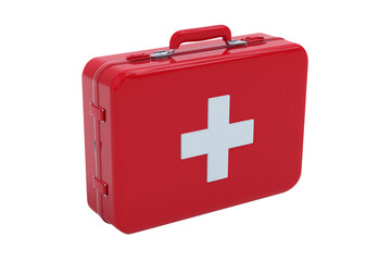 Fototapeta premium Find the best first aid kit emergency medical supplies for home and travel on transparent background