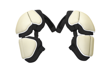 Buy protective shoulder pads for sports and activities safety online now on transparent background