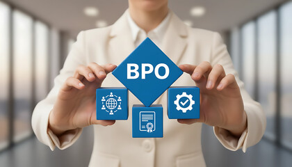Concept of BPO Business Process Outsourcing.new concept.