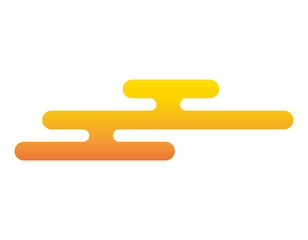 和風背景　和柄　正月　雲