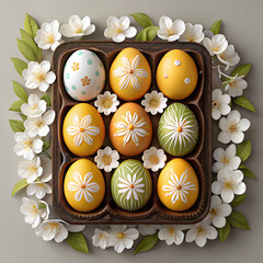  decorated easter egg