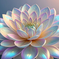 iridescent flower	