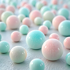 spheres abstract background 