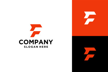 letter f logo vector design