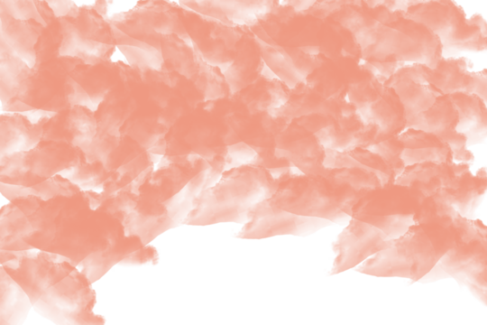 Abstract swirling pink and orange smoky wisps with dark undertones creating a dynamic visual texture