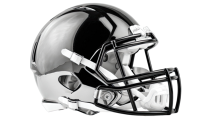 Isolated sport helmets for football and hockey offer essential protection and safety equipment for the player