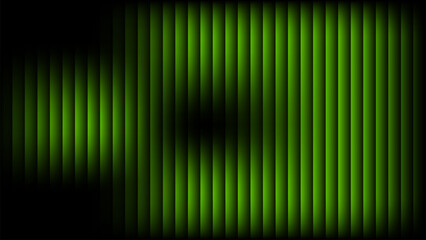 Abstract vertical green striped texture with subtle light and dark gradients for digital design and backgrounds