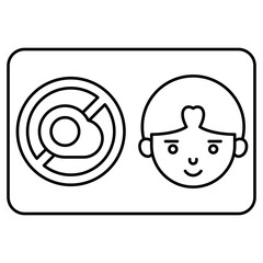 Allergy card icon