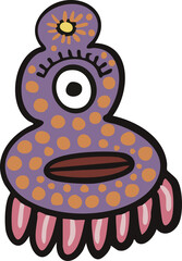 Cute Art Animal Abstract Graphic Doodle Illustrations