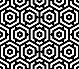 seamless geometric background. Minimalist Geometric Labyrinth Vector Design