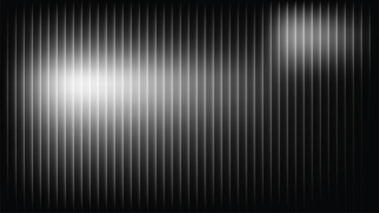 Black and White Gradient with Glass Effect — Minimal Futuristic Waves EPS