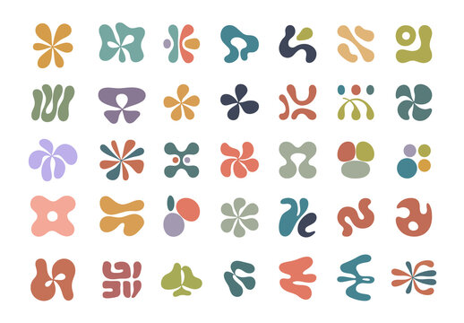 Abstract Graphic Shape Vector Set