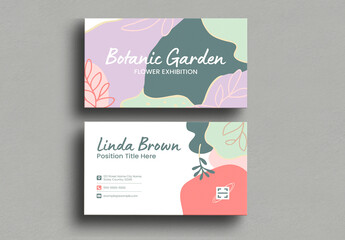 Nature Flow Business Card Template