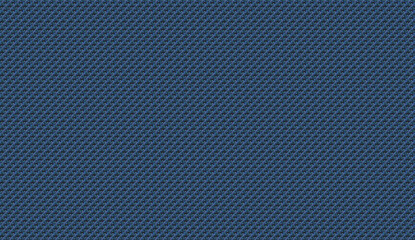 Close up textured dark blue fabric background with subtle weave pattern