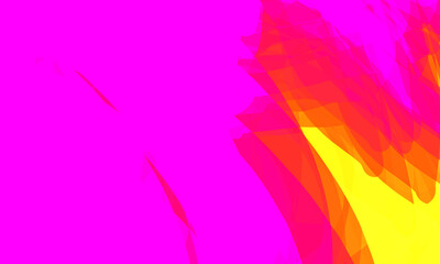 Vibrant abstract background with bold strokes of magenta neon pink orange and bright yellow creating a dynamic and energetic visual, orange and yellow, suggesting energy and movement