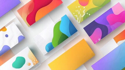 Collection of trendy banner templates for Black Friday promotions, stickers, feed posts, and web ads