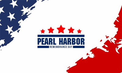 
Pearl harbor remembrance day , memorial day vector illustration
