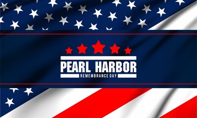 
Pearl harbor remembrance day , memorial day vector illustration
