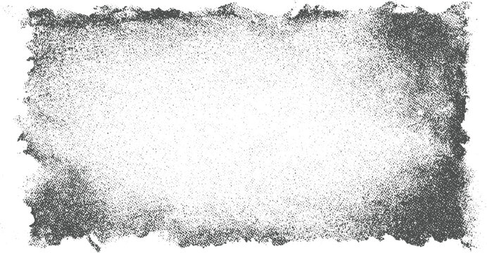 Textured grey border on white distressed