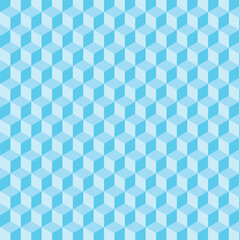 Obraz premium Minimal Geometric Cube Pattern Background