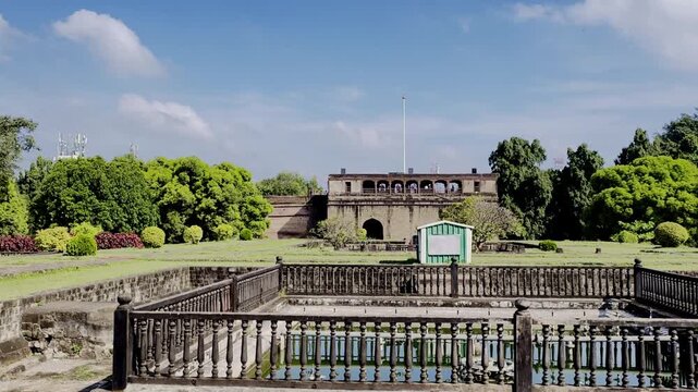 23 October 2025, Pune, India. The historic Shaniwarwada at Pune India. Built in 1732, it was the great seat of the Peshwas of the Maratha Empire until 1818.