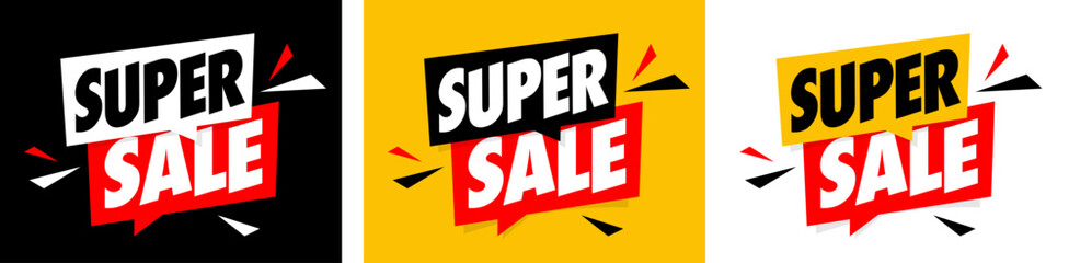 Super Sale on bricks background