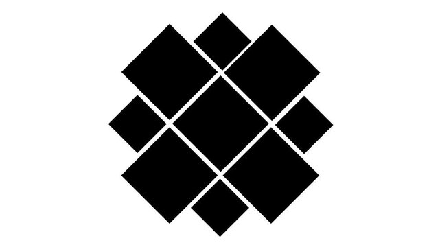 black and white checkered flag
