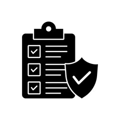 Business Ethics Glyph Compliance Business Icon