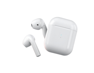 Minimal Floating Earbuds Case with Studio Glow