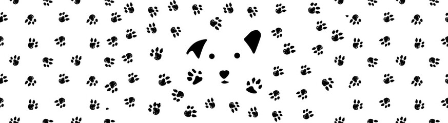 Cute dog Paws Collection PNG, Colorful Cartoon Cat Paw Set Transparent Background