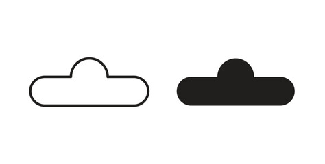 Euro hook icon concept. Logo symbol for web and mobile. Pixel Perfect.