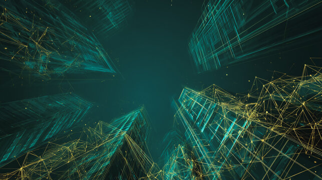 Smart digital Innovation city with connection network reciprocity over the city  of future smart wireless digital city and social media networking systems that connects people with in city