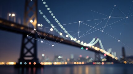 Obraz premium Bridge: Connecting innovative achievements with clinical practice