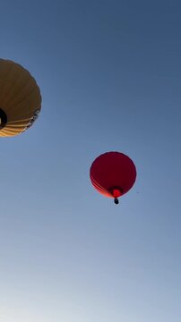 a balloon in the sky